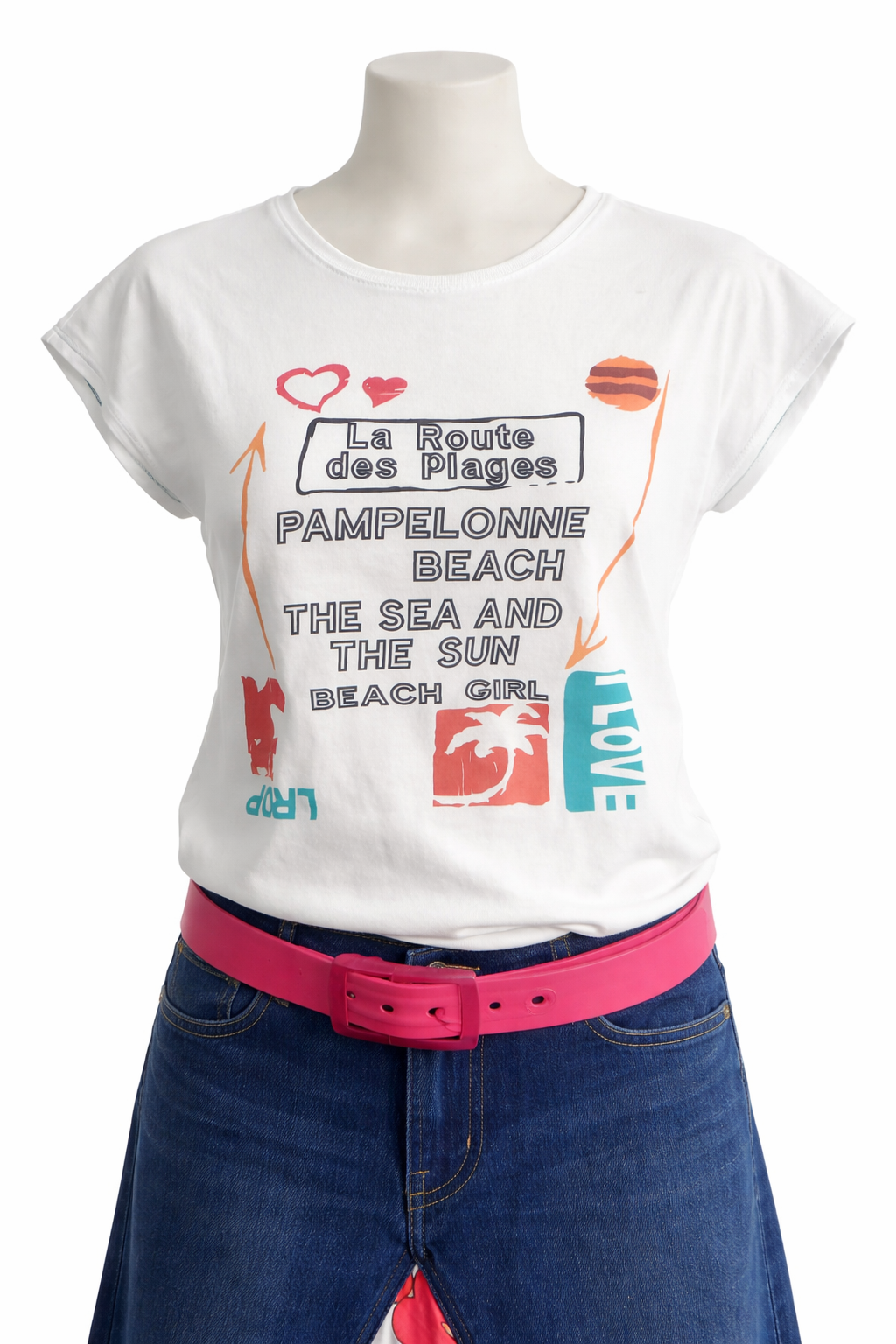 T-Shirt Femme - La Route des Plages - Edition France